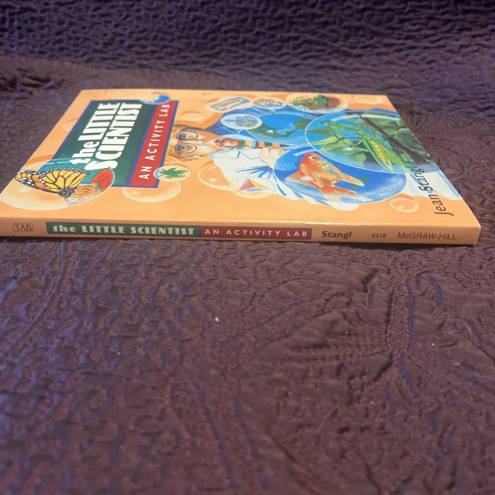 The Little Scientist An Activity Lab Softcover Book Jean Stangl Ages‎ 4-6 New 93